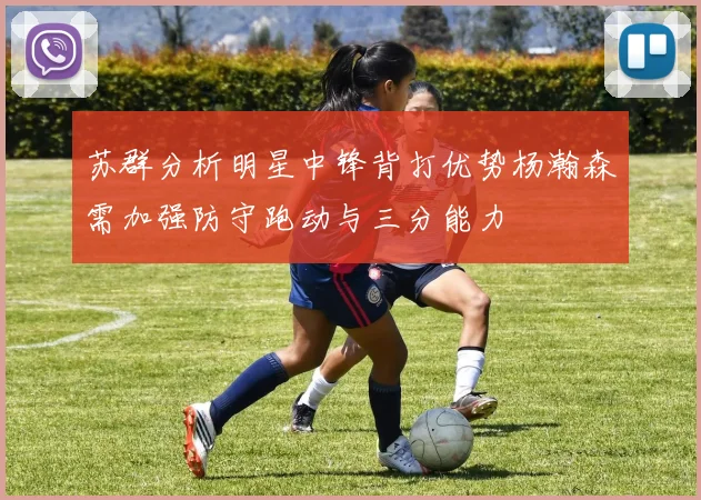 苏群分析明星中锋背打优势杨瀚森需加强防守跑动与三分能力